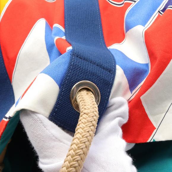 HERMES Beach Bag Le Chandsi Girl Tote Multicolor - Picture 6 of 7